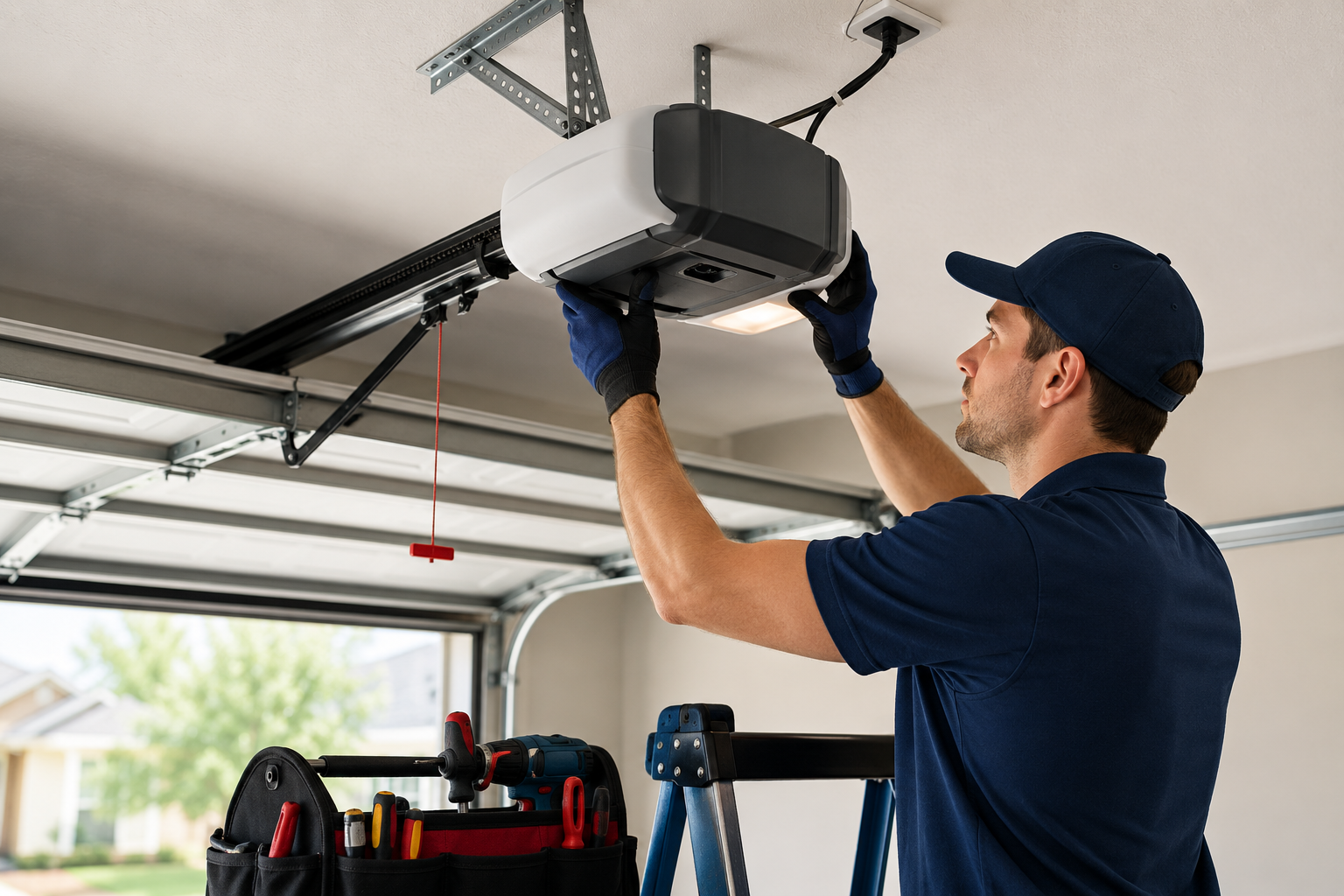 repair opener garage door